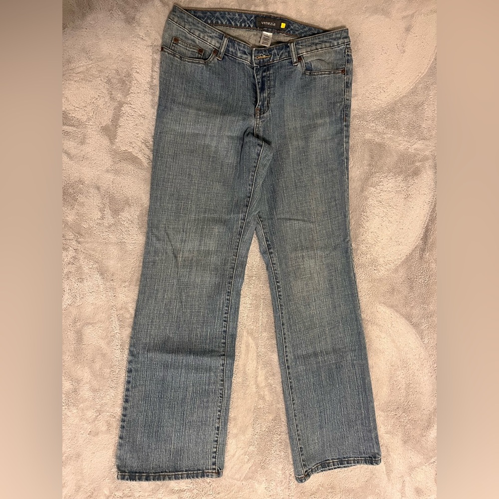 Women’s Vintage Venezia, Lane Bryant trouser wide leg jeans size 1
